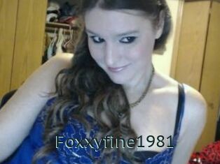Foxxyfine1981